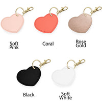 Leather Look Key Clip